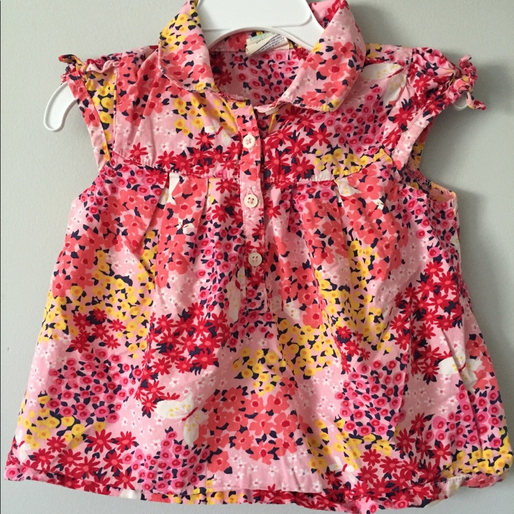 Pink Floral Shirt